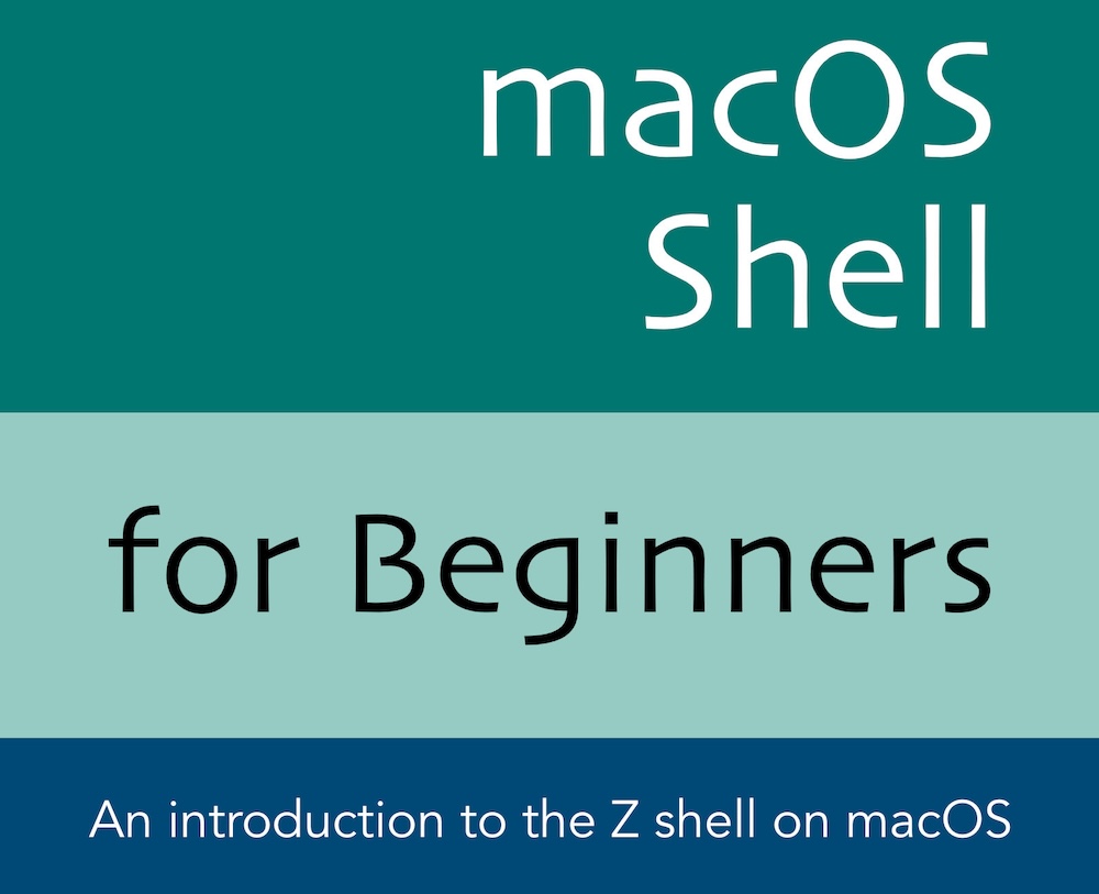 book cover macOS Shell for Beginners